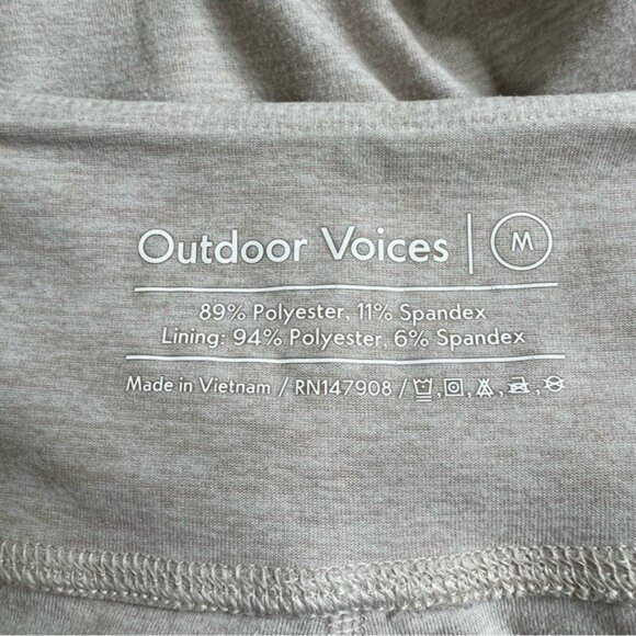 Outdoor Voices All Day Cloudknit Jogger in Oatmeal - M - Picture 5 of 5